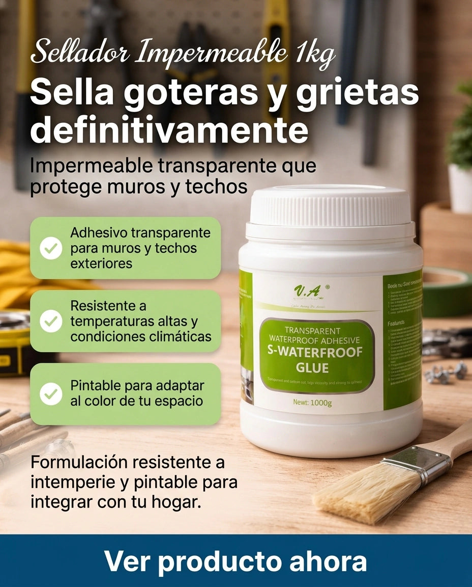 SELLADOR IMPERMEABLE + BROCHA 1Kg