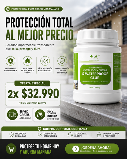 SELLADOR IMPERMEABLE + BROCHA 1Kg