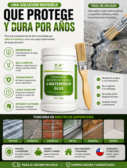 Waterproof Adhesive - Gel sellador impermeable (300 grs)